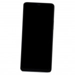 Camera Lens Glass with Frame for Xiaomi Poco C61 Black