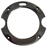 Camera Lens Glass With Frame For Blackview Bl9000 White By - Maxbhi Com