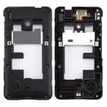Middle Frame Ring Only For Nokia Lumia 530 Dual Sim White By - Maxbhi Com