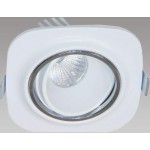 10 Watt LED Laura Square COB Down Light - 92 mm, White