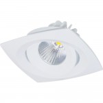 15 Watt LED Elegent Square COB Down Light - 130 mm, White