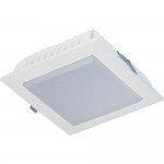 18 Watt LED Extended Square Down Light - 160 mm, White