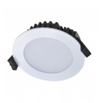 7 Watt LED Waves Round Down Light - 97 mm, White