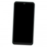 Camera Lens Glass with Frame for Itel A04 Black