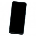 Camera Lens Glass with Frame for Itel P37 Blue