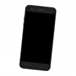 Camera Lens Glass with Frame for LG Aristo 2 Black