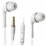 Earphone for Lava KKT 40 Power - Handsfree, In-Ear Headphone, 3.5mm, White