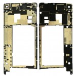 Middle Frame Ring Only For Sony Xperia Xa Ultra Dual F3216 Gold By - Maxbhi Com