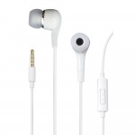 Earphone for Motorola Moto G Ferrari Edition - Handsfree, In-Ear Headphone, White