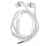 Earphone for Samsung E1232B - Handsfree, In-Ear Headphone, 3.5mm, White