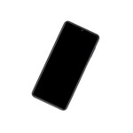 Camera Lens Glass with Frame for Samsung Galaxy M22 Black