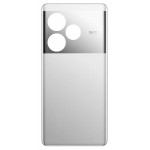 Back Panel Cover For Realme Gt 6t Silver - Maxbhi Com