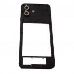 Camera Lens Glass With Frame For Cubot Note 40 Black By - Maxbhi Com