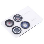 Camera Lens Glass With Frame For Xiaomi Redmi K70 White By - Maxbhi Com