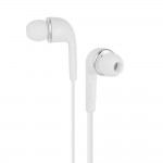 Earphone for Panasonic Eluga I2 - Handsfree, In-Ear Headphone, 3.5mm, White