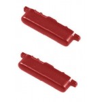 Volume Side Button Outer For Lava O1 Red By - Maxbhi Com