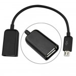 USB OTG Adapter Cable for Samsung Galaxy S Duos 3 SM-G313HU
