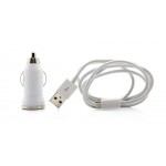 Car Charger for Micromax Canvas Nitro 2 E311 with USB Cable