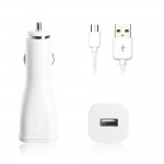 Car Charger for Google Nexus 6P 64GB with USB Cable