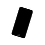 Camera Lens Glass with Frame for InFocus Turbo 5 Plus Black