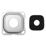 Camera Lens Glass With Frame For Samsung Galaxy A8 2016 Silver By - Maxbhi Com