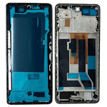 Lcd Frame Middle Chassis For Vivo Iqoo Z9s Pro Black By - Maxbhi Com
