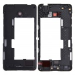 Middle Frame Ring Only For Nokia Lumia 635 White By - Maxbhi Com