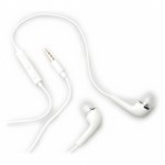 Earphone for Lyf Wind 6 - Handsfree, In-Ear Headphone, White