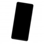 Camera Lens Glass with Frame for Oppo A3x 5G White