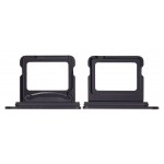 Sim Card Holder Tray For Apple Iphone 16 Plus Black - Maxbhi Com