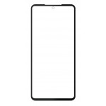 Replacement Front Glass For Samsung Galaxy M55s 5g Black By - Maxbhi Com