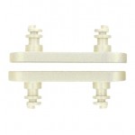 Volume Side Button Outer For Apple Iphone 16 Pro Silver By - Maxbhi Com