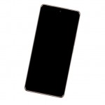 Camera Lens Glass with Frame for Vivo V40e 5G Black