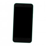 Camera Lens Glass with Frame for Sharp Android One S3 Blue