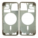 LCD Frame Middle Chassis for Apple iPhone 12 Pro - Graphite by Maxbhi.com