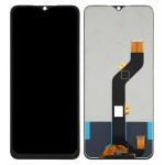 Lcd With Touch Screen For Itel P38 Black By - Maxbhi Com