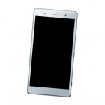 Camera Lens Glass with Frame for Sony Xperia XZ2 Premium White