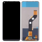 Lcd With Touch Screen For Tecno Camon 18i Black By - Maxbhi Com