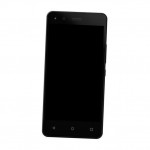 Camera Lens Glass with Frame for BQ Aquaris M4.5 Black