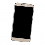 Camera Lens Glass with Frame for Uhappy UP350 Gold