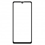 Replacement Front Glass For Sharp Aquos Sense7 Plus Black By - Maxbhi Com