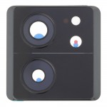 Camera Lens Glass With Frame For Xiaomi 13t Pro Black By - Maxbhi Com