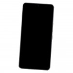 Camera Lens Glass with Frame for Sharp Aquos R7s Black