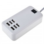 6 Port Multi USB HighQ Fast Charger for Samsung Gear 2 - Maxbhi.com