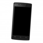 Camera Lens Glass with Frame for Trio T45 Selfie 3 Black