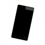 Camera Lens Glass with Frame for Videocon Krypton V50FA Black