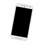 Camera Lens Glass with Frame for Motorola Moto G 4G Dual SIM - 2nd gen White