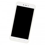 Camera Lens Glass with Frame for Xiaomi Redmi Y1 Lite Gold