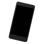 Camera Lens Glass with Frame for Redmi 2 White