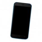 Camera Lens Glass with Frame for BLU J2 Black